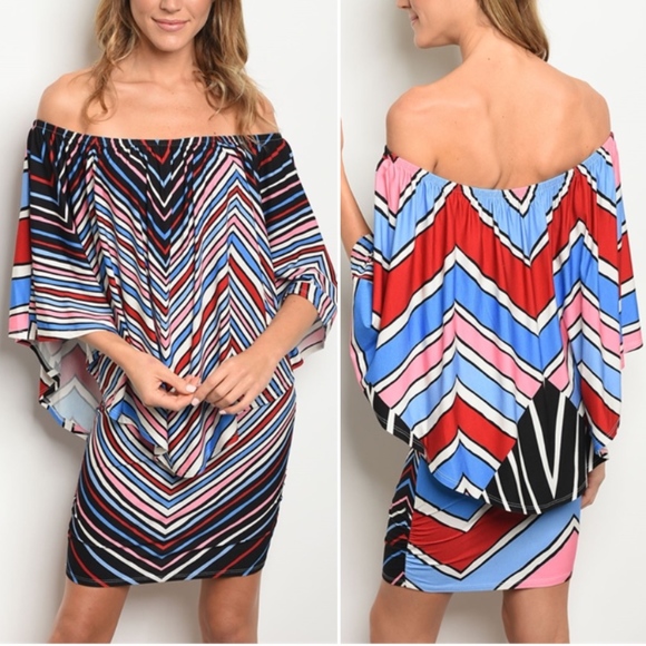 LAST 1! Multi sided Print Design dress - Picture 1 of 1